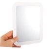 GRIRIW 2pcs Magnetic Locker Mirrors Compact Makeup Mirrors for Office