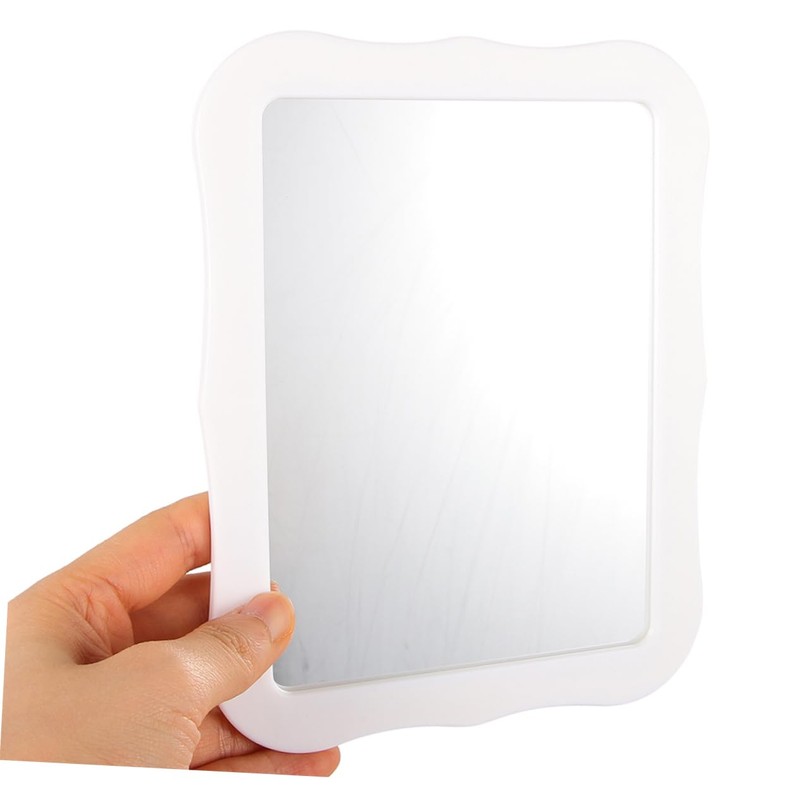 GRIRIW 2pcs Magnetic Locker Mirrors Compact Makeup Mirrors for Office
