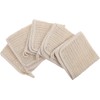 Toalla exfoliante de lino beige WEKAMOS 8XLVGGYL12SE25307GHCN para cuerpo y