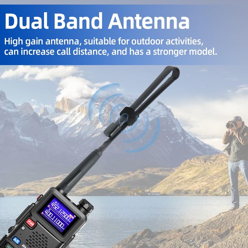 Ham Radio BAOFENG Handheld Long Range 5RM 10W Walkie Talkies