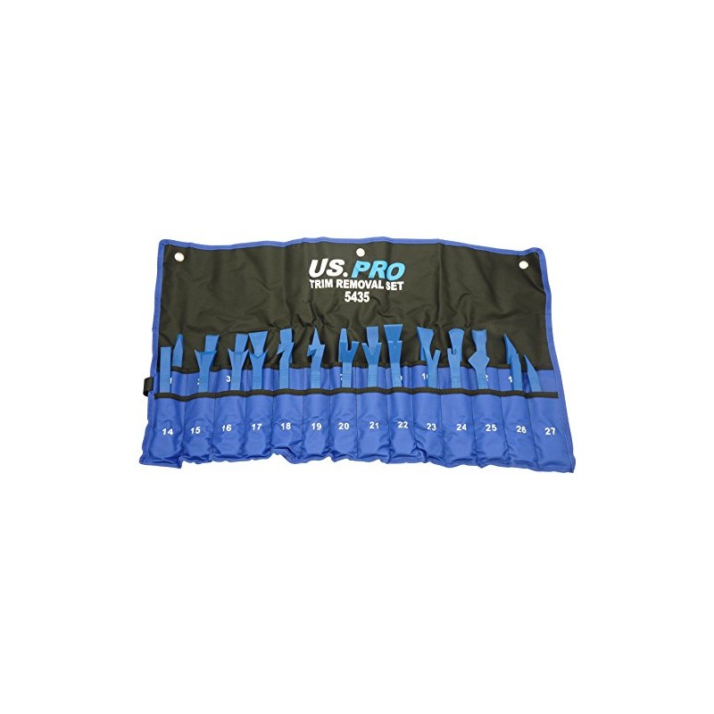US PRO 27pc Plastic Trim Removal Set Tools, Scrapers, Nylon