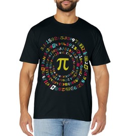 2025 Happy Pi Day Clothing Funny Pi Day Spiral Pi Math T-Shirt