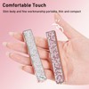 Electric Lighter, Luxury Bling Rhinestone Type-C Rechargeable Lighter with Pull-Out