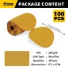 100PCS 5 Inch PSA Sanding Discs 240 Grit | Self-Adhesive