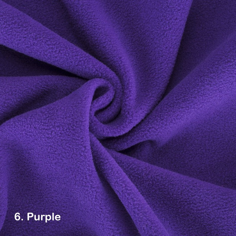 Polar Fleece Fabric Material Super Soft Handle,37 Colors,Anti Pill Test
