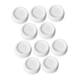 KICHOUSE 10pcs Appliance Foot Pads Vibration Pads for Washing Machine Dryer Noise Dampening Shock Absorbing Feet for Enhanced Stability Floor Protection