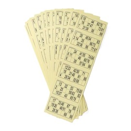 1020 Bingo Painting Boxes (Yellow)