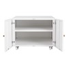 Metal Printer Stand with File Storage Cabinet, Printer Cabinet File