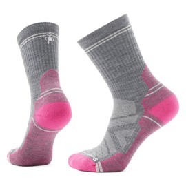 Smartwool Women's Hike Light Cushion Crew Socks, Power Pink, Small