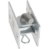 Dock Edge Stationary Dock Connector Hinge Kit, Galvanized, 3/16"