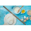 80 cm (31.5 Inch) Wood Extra Long Rolling Pin for