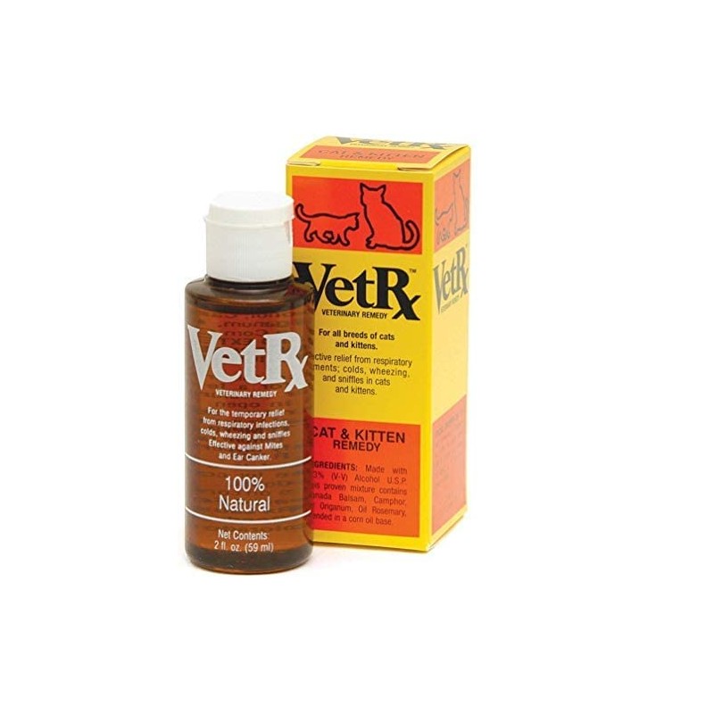 VET RX Sneezing Cold Cough and Allergies for Cat &