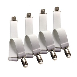 Glield Extend 23" to 78" Adjustable 4-Piece Under Sofa, Mattress, Bed Sheet Fitted Fastener, Long Strap Clip Bands BDJ06D