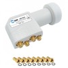 HDSAT HD404 LNB Quad Full HD 4K Parabolic Head 4