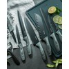EUNA Knife Block Set, 19 PCS Kitchen Knife Set with