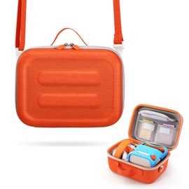 Hard Case Compatible with Yoto Player 3rd Generation Kids Bluetooth Audio Speaker Plays Audiobook Cards Radio and Card Case (Orange, for Yoto Player 3rd)