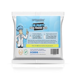 Foam Powder - Great for The Skeptic who Want to use Powder Packs in Their Foam Cannon - Test This Product in The Large Party Bubble generators - just Like The Video on This Page