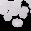POFET 500pcs Hexagon English PAPER PIECING Quilting Templates Craft -