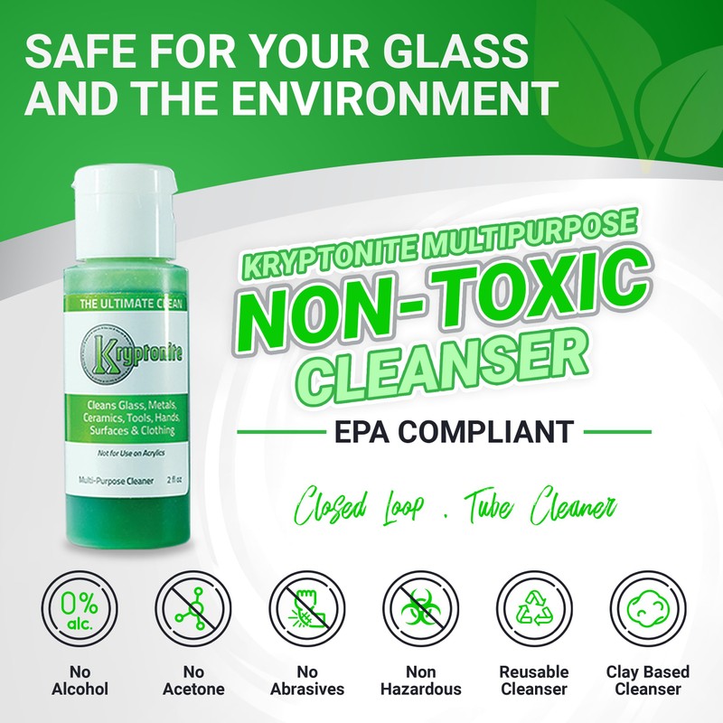 KLEAR Kryptonite Multipurpose Glass Cleaner | Powerful Cleaning Combo of