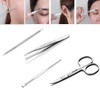 Manicure Kit, FAMILIFE 12pcs Nail Clippers Set Stainless Steel Multipurpose