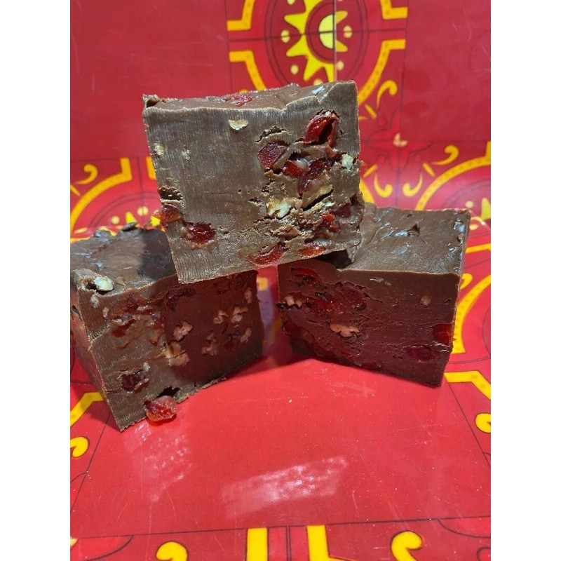 Homemade Milk Chocolate Cherry Pecan Fudge 1/2 pound