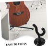 LIFKOME Metal Guitar Wall Mount Hanger Heavy Duty Rack for
