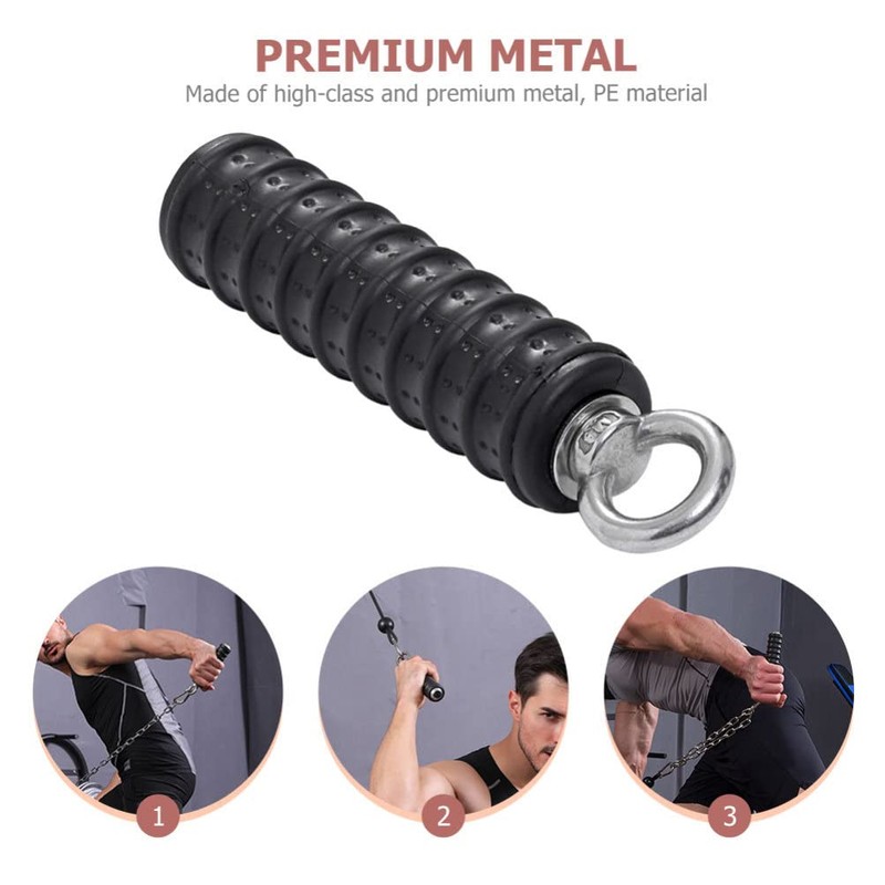 Gatuida Fitness Handle Muscle Training Handle Workout Resistance Cable Machine
