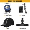 Lokilo Super Bright 1+6 LED Mining Headlamp,Rechargeable Waterproof Headlight with