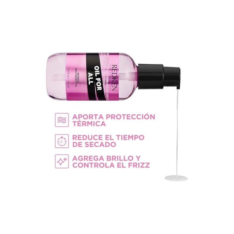 REDKEN- Aceite Oil for All Aceite multi-beneficios para todo tipo