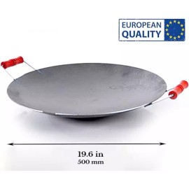 HES Group Discada Disc Cooker, Cowboy Wok, Cooking Disco, Disk Grill for Camping, Picnic - 19.69 in