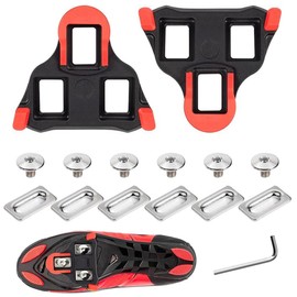 Cleats for Cycling Shoes, Bike Cleats Compatible with Cleats for System Shoes -6 Degree Float, Cycling Pedals Cleat for Indoor Cycling & Road Bicycle cleats for cycling shoes cleats