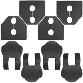 Negus Compatible Subaru Door Striker Cover Stopper Cover Black