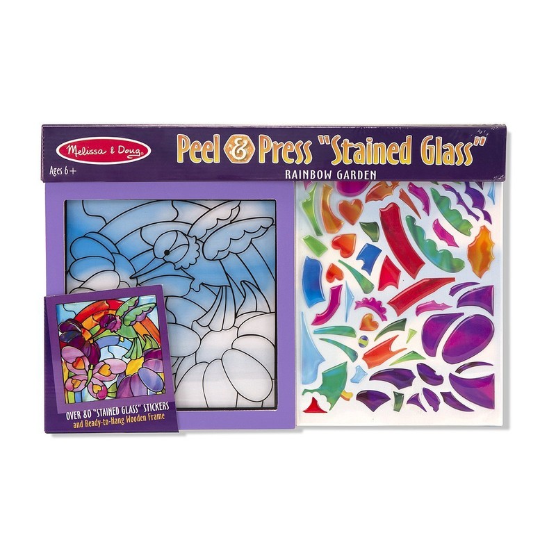 Melissa & Doug Peel & Press Rainbow Garden