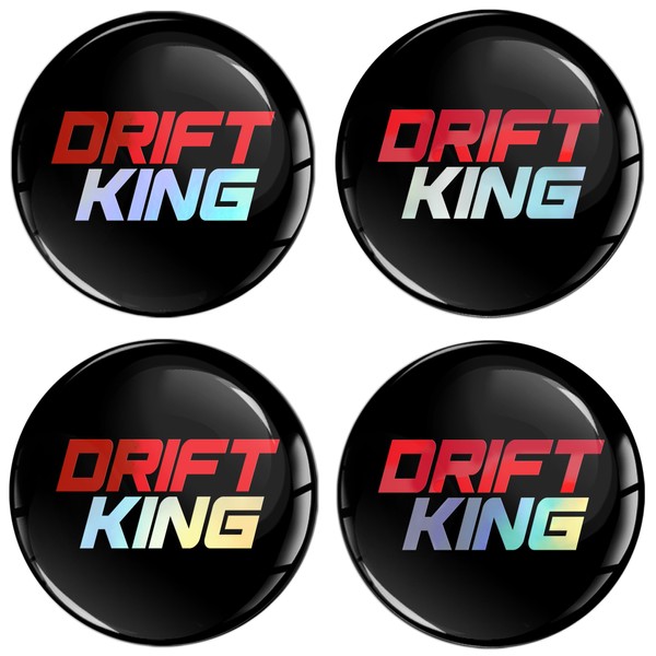 SkinoEu Set 4 x 70 mm Aufkleber für Radkappen Nabenkappen