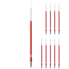 三菱鉛筆 uni 油性ボールペン替芯 SXR-80-05 0.5mm 赤 [10本セット] SXR8005.15