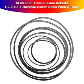 MAD HORNETS For 6L80 6L90 Transmissi​on Rebuild 1-2-3-4 3-5-Reverse Clutch Seals Pack O-Rings