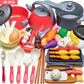 Children's Kitchen Accessories, Children's Kitchen Crockery, Doll Kitchen Accessories, Kitchen Utensils Children, Accessories Play Kitchen, Toy Kitchen Accessories, Pot Set Children's Kitchen, Cooking