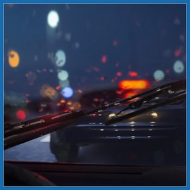 A ABSOPRO Universal Front Wiper Blade Arm Adapter Clip Type-A - Pack of 4 Black Item Replacement