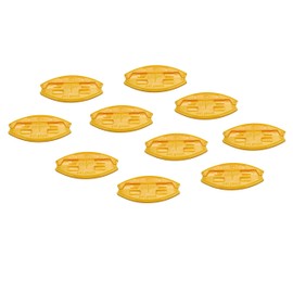 Pack of 10 – Gedotec®/Panel Connector Wooden Furniture Connectors Sunny | Plastic Yellow Brand Quality for Your Living Room