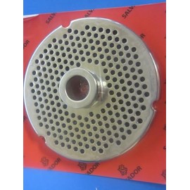 Size #42 BURGER GRIND 3/16" holes. (4.5 mm holes) meat grinder disc plate Butcher Boy, Hobart Cabelas, Waltons, Meat your Maker, Biro, Berkel. Made In Italy