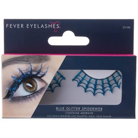 Eyelashes Spiderwebs with Glitter