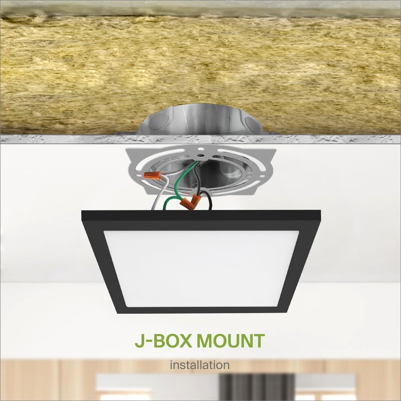 ASD LED 9" Square Flush Mount Light | 18W 1270LM