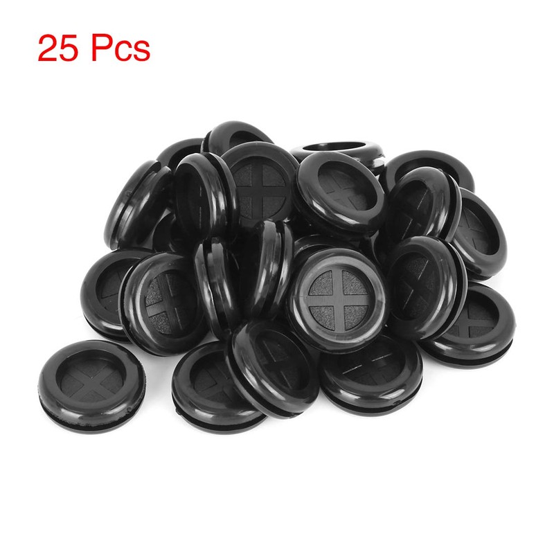 X AUTOHAUX 22 mm Rubber Grommet Double-Sided Cable Protector Electric
