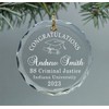 High School or College Graduate Crystal Glass Optic Crystal Christmas