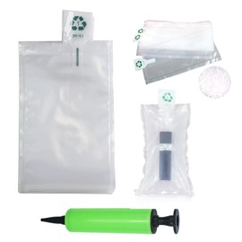 Miupoo Packaging Air Bags,Clear Plastic Inflatable Air Packaging Protector Bag with Free Pump Cushion,Air Cushion Blocking Packaging Bag,4 x 6 Inches/10x15 cm,100 pieces