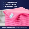 MW Pro Microfiber Cleaning Cloth | Pink | 12 Pack