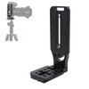 DSLR Camera L Bracket Quick Release Plate Vertical Tripod Quick