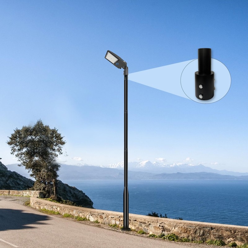 Tenon Slip Fitter Light Pole Adapter for 4 inch Round