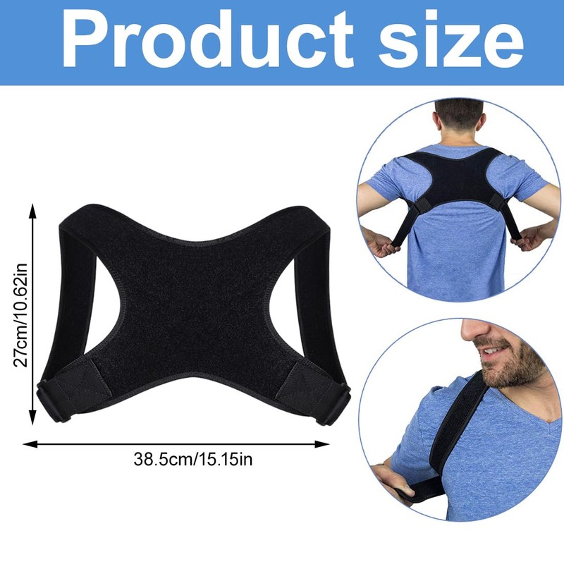 Pack of 2 Posture Corrector Back, Innovative Back Straightener, Back