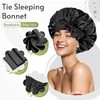 Capó De Satén, Gorros De Seda Para Dormir Para Mujeres,